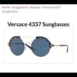 Versace Round Sunglasses